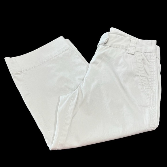 J. Crew Favorite Fit Stretch Khaki Capri Size 0 - Picture 3 of 10